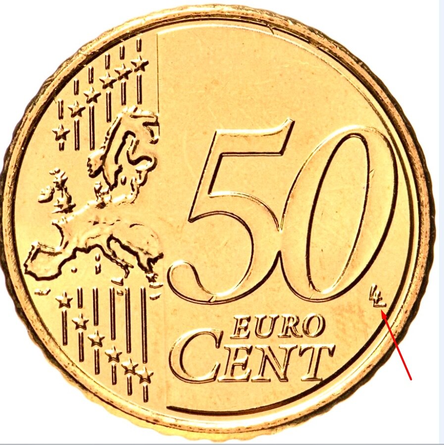 50 Euro Cent 2014