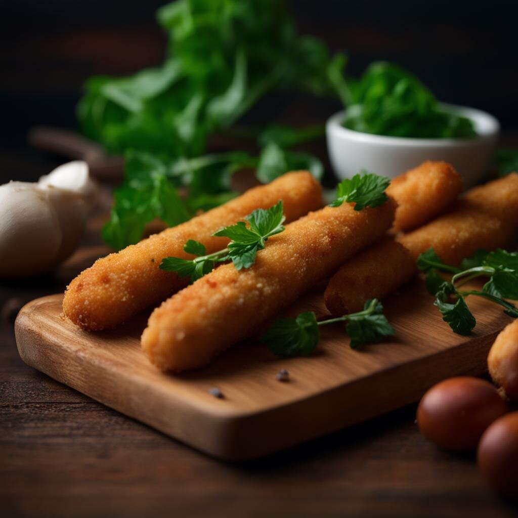 Сырные палочки...