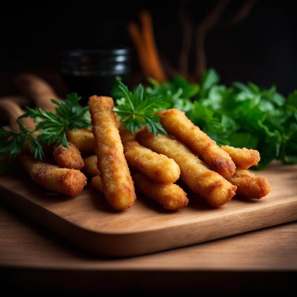 Сырные палочки...