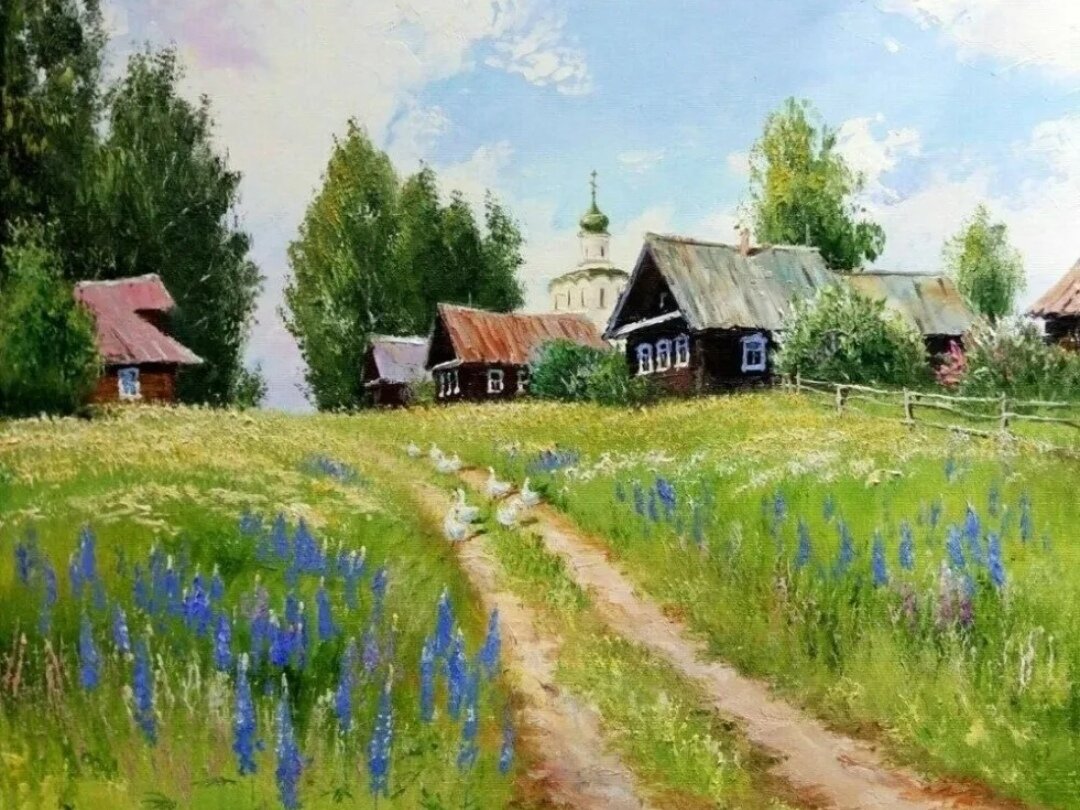 Художник Олег Пятин