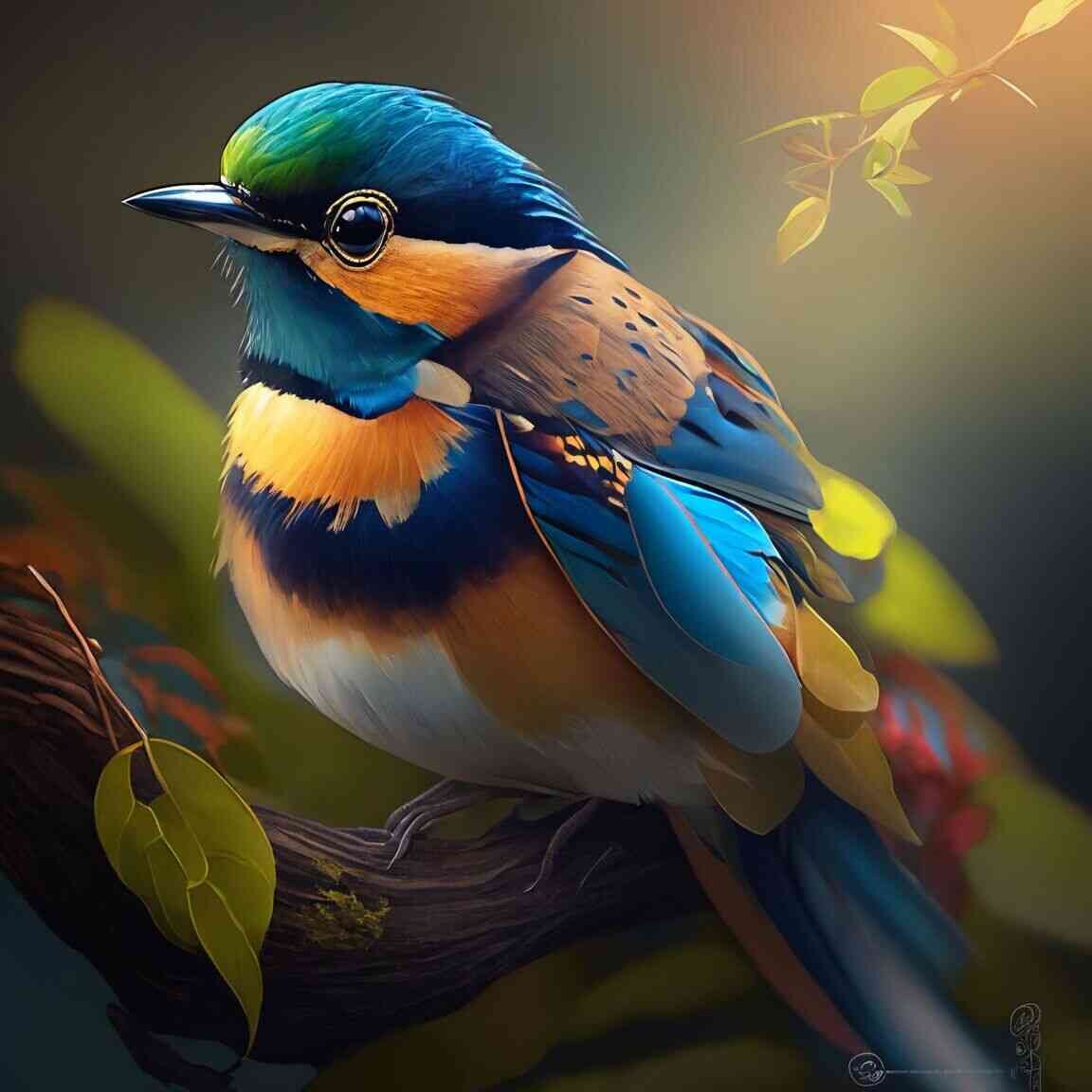 Птица славей