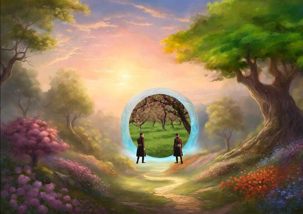 Портал внутри мира