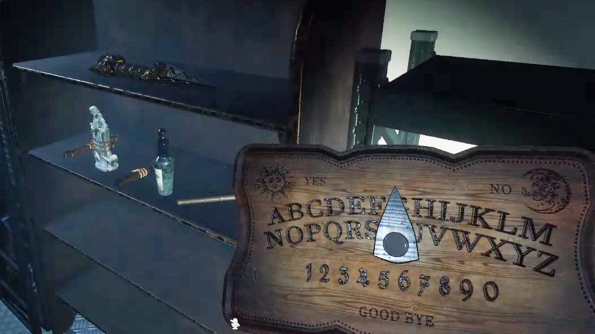 Спиритическая доска (я бы пользовалась только ей).