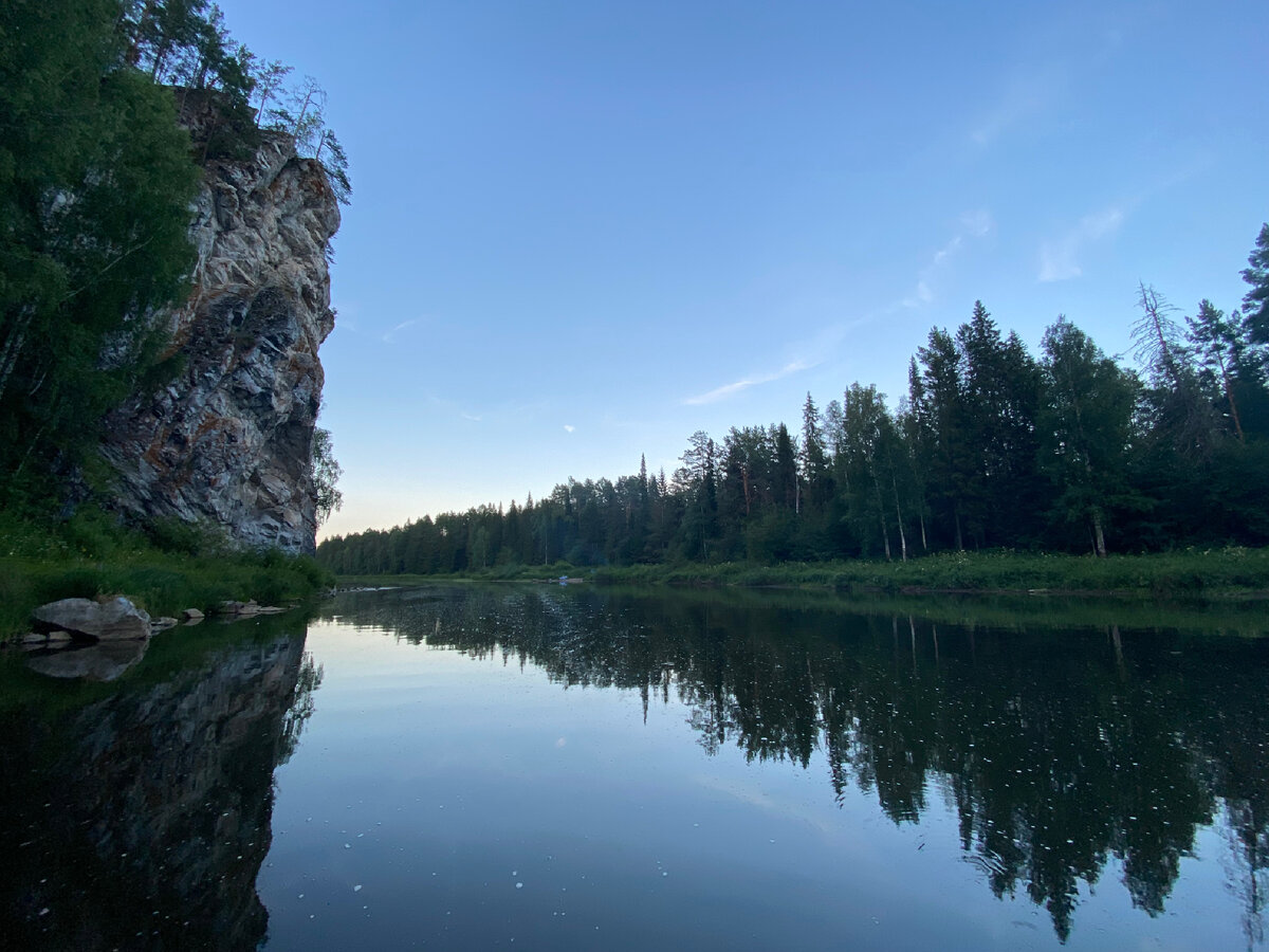 Вот такая она - река Чусовая… тишина и покой