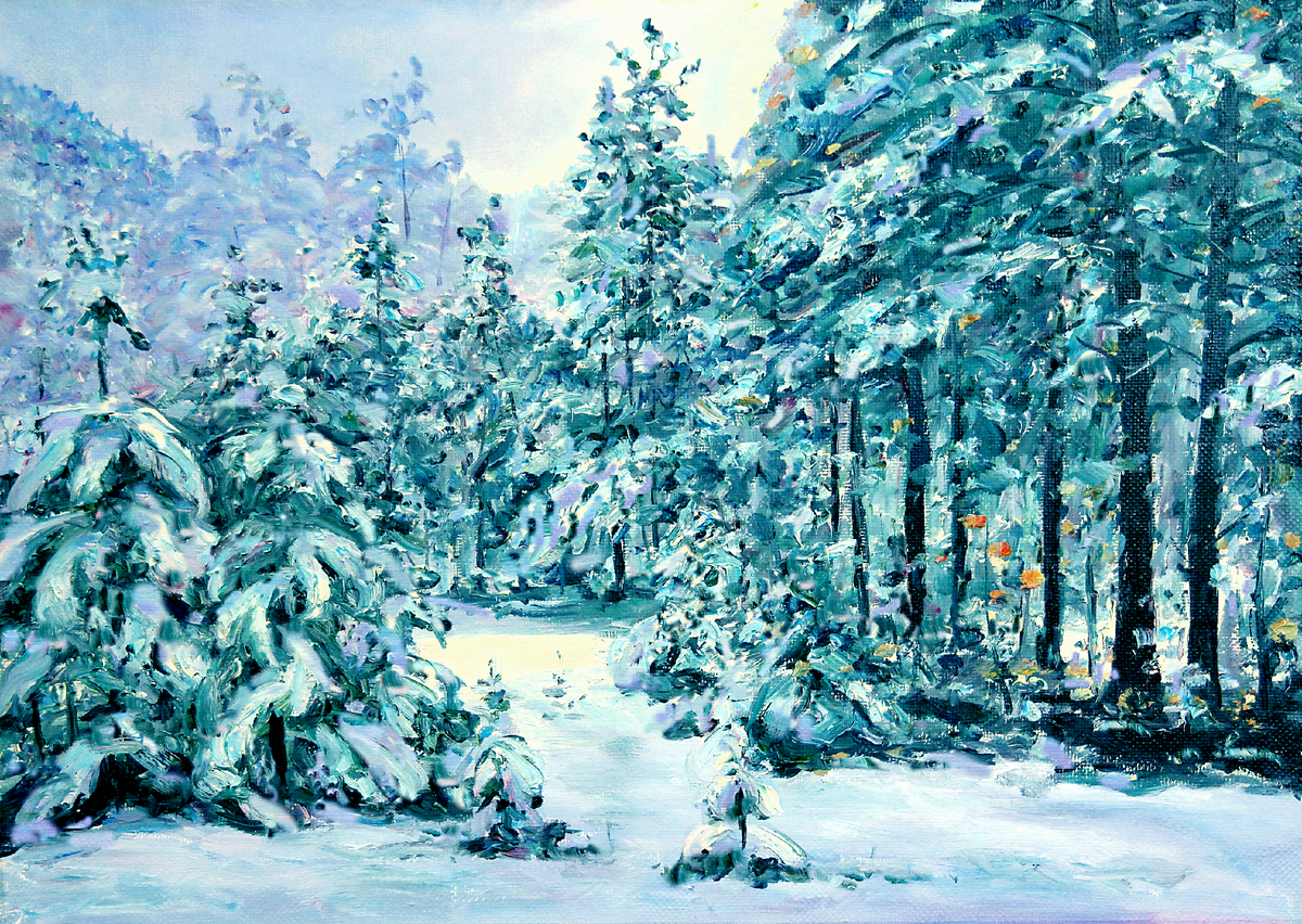 Живопись, стихотворение Василия Глуцкого