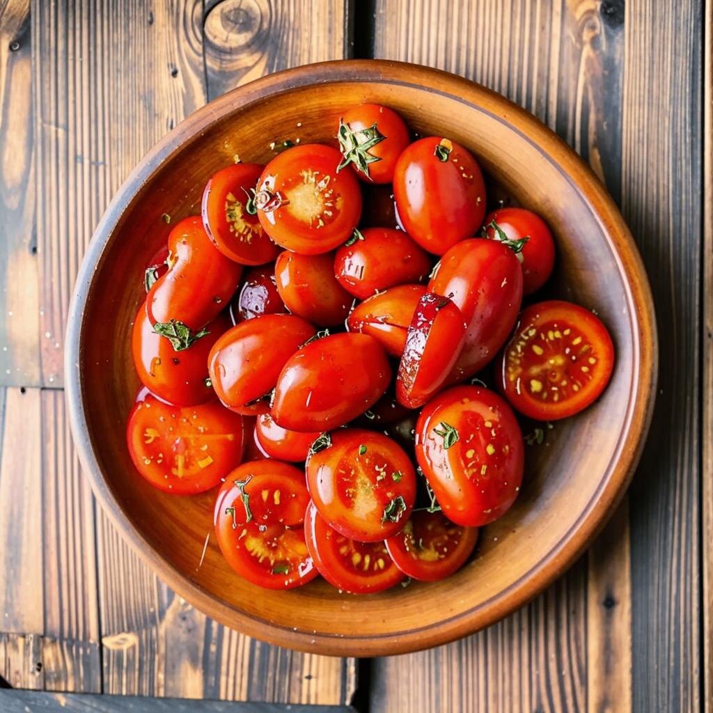 сладкие маринованные помидоры 