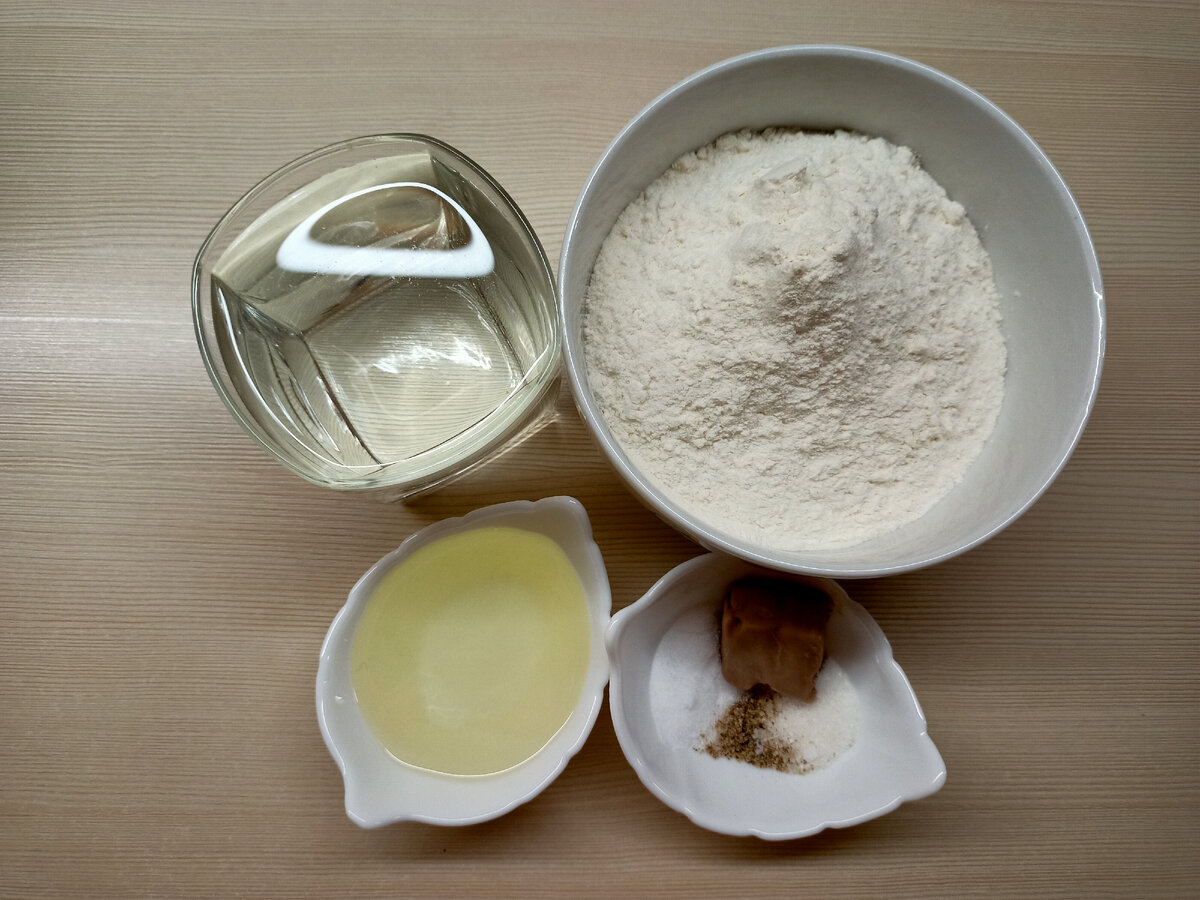 Ингридиенты для теста