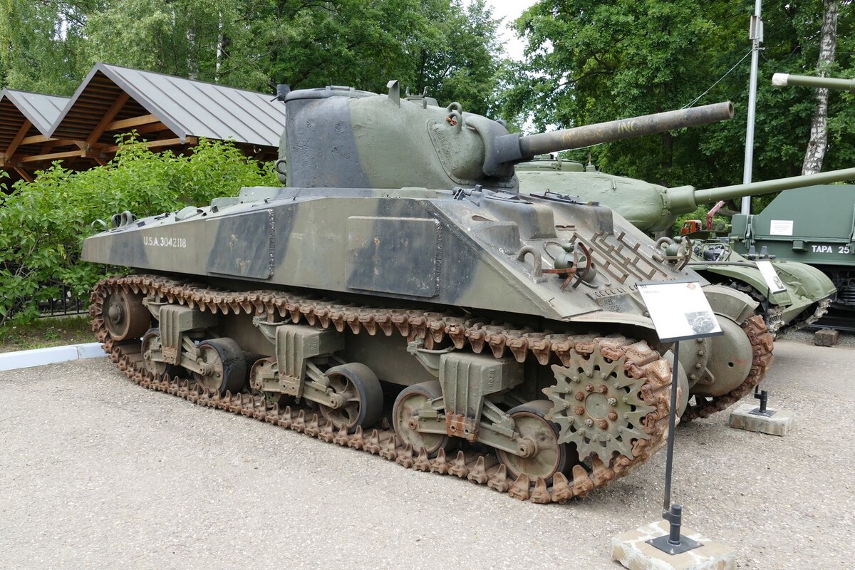 Так танк выглядел вскоре после окончания съемок фильма.