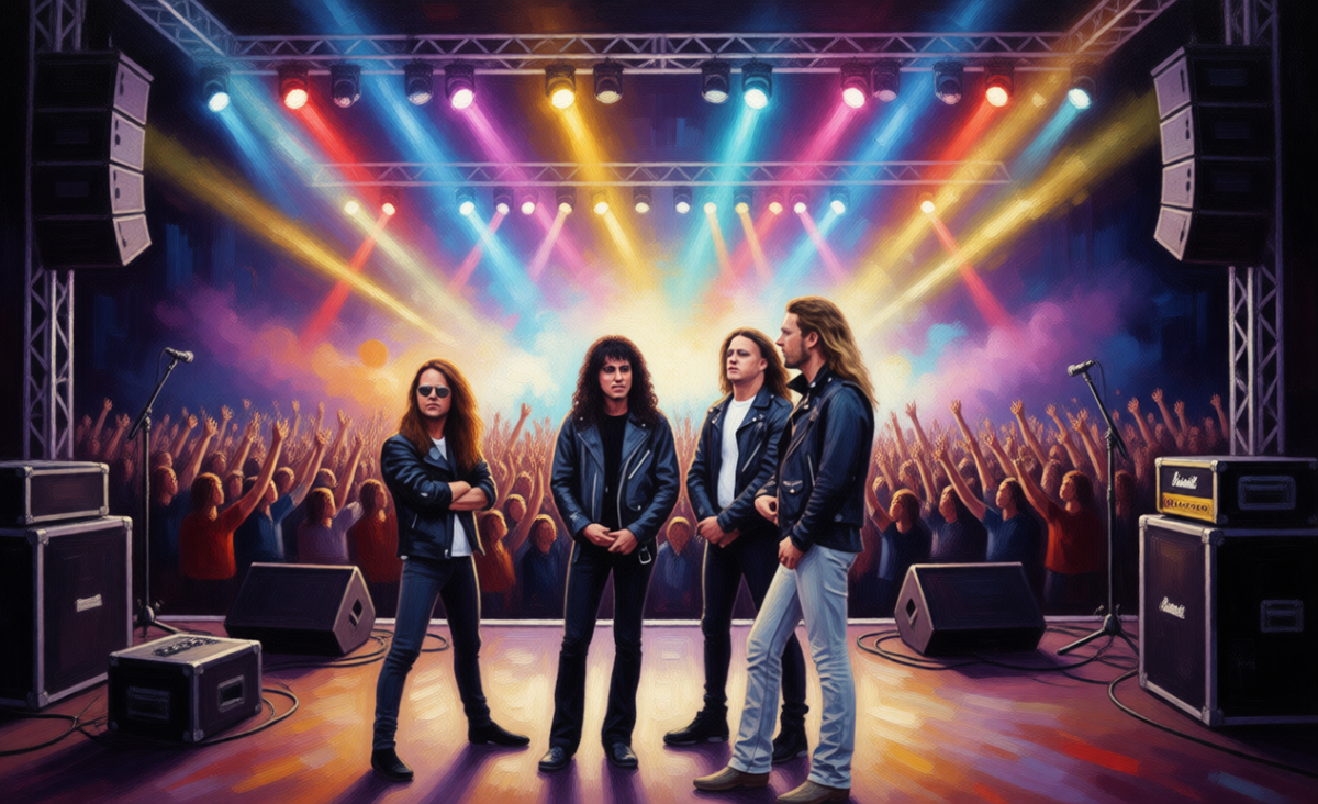 Артисты ансамбля Metallica. Арт.