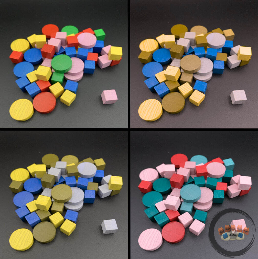 Компоненты настольной игры Восьмиминутная империя