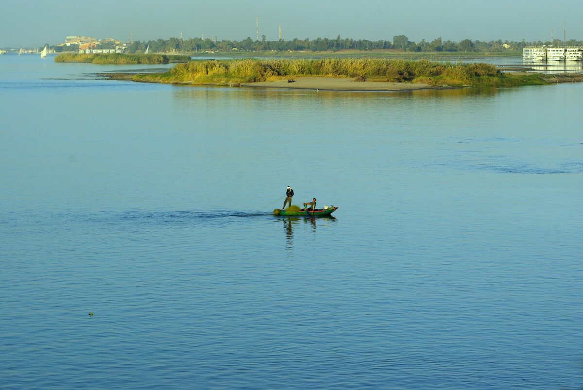 Нил в Верхнем Египте.