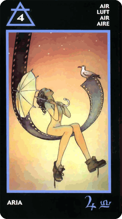 4 Воздуха, Таро Манара 