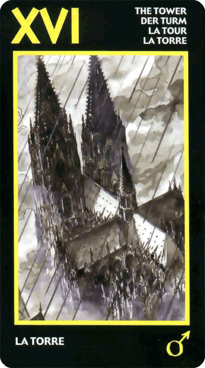 Башня, Таро Манара 