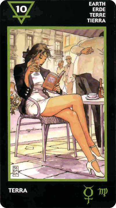 10 Земли, Таро Манара 