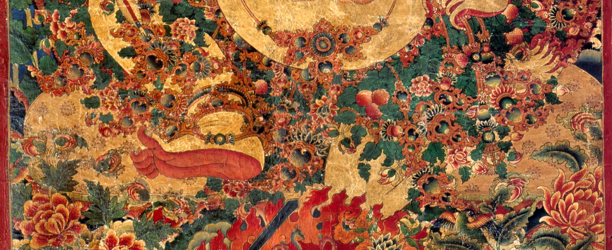 Парнашавари (фрагмент танки). Тибет, XIX в. Художественный музей Рубина (англ. The Rubin Museum of Art), Нью-Йорк. Эл. ресурс URL: https://www.himalayanart.org/items/65302