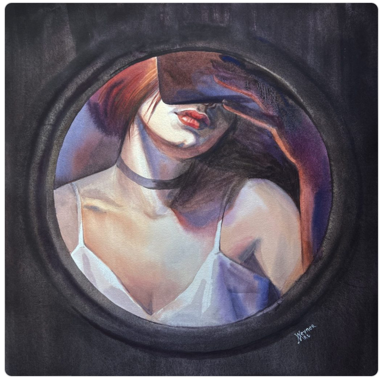 @Девушка перед зеркалом» Вейнер Наталия