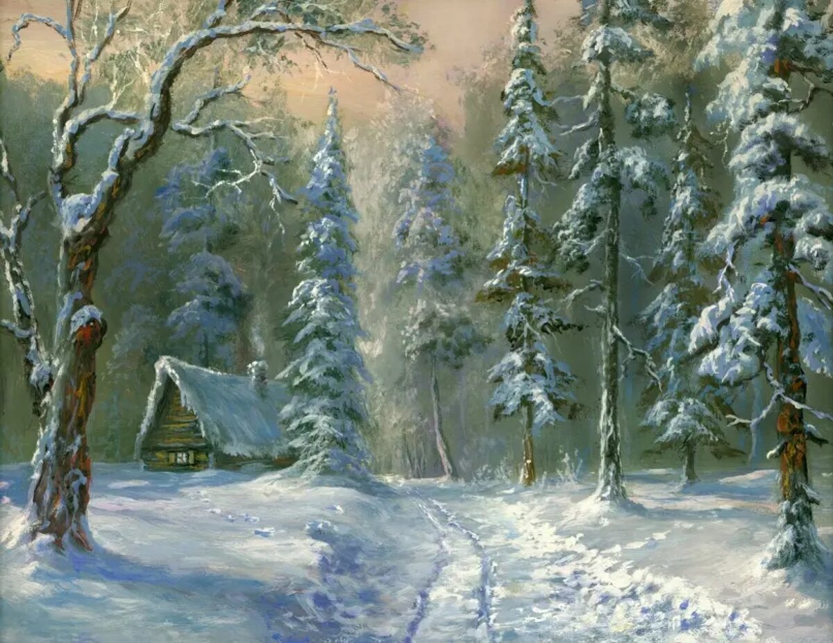 Станислав Побытов. Русская зима