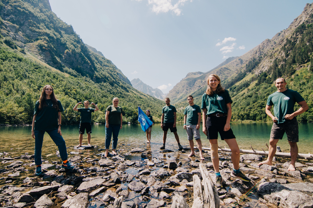 Заповедная школа РГО в Тебердинском нац.парке Фото: Елена Елизарова