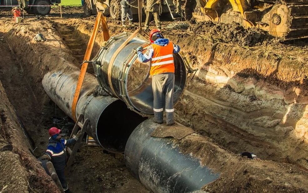 Ремонт магистрального газопровода