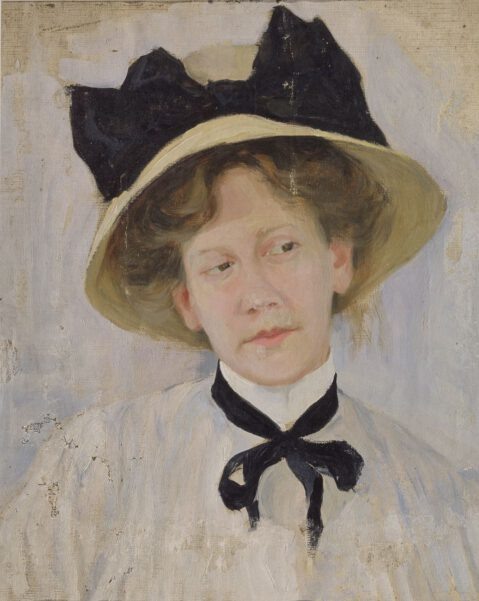 Портрет Мисс (кисти её брата, Николая Ремизова-Васильева)