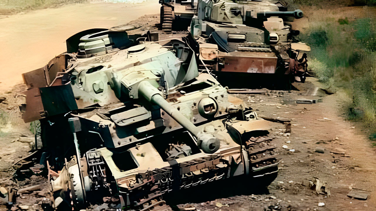 Как убирали поле поля сражений во времена Второй мировой войны