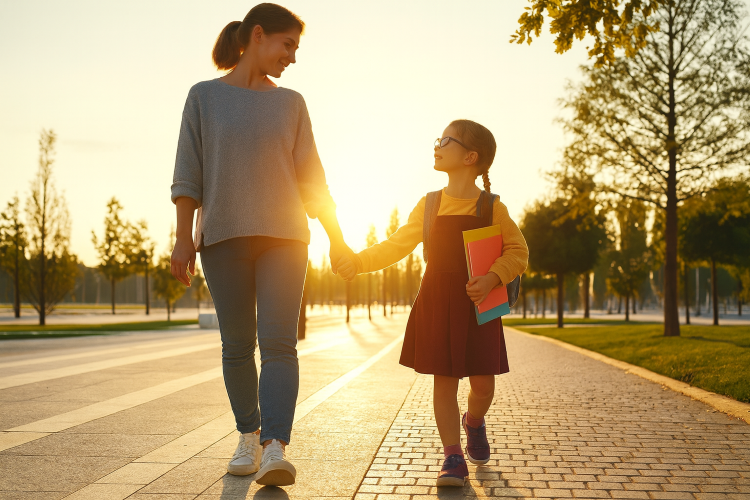 Поддержка родителей очень важна при переходе ребенка в новую школу. Bсточник: сгенерировано ИИ