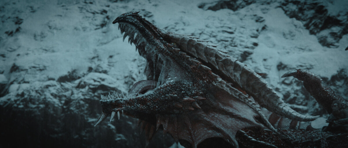 красный дракон, расстроенный, что упустил корабль иллитидов.