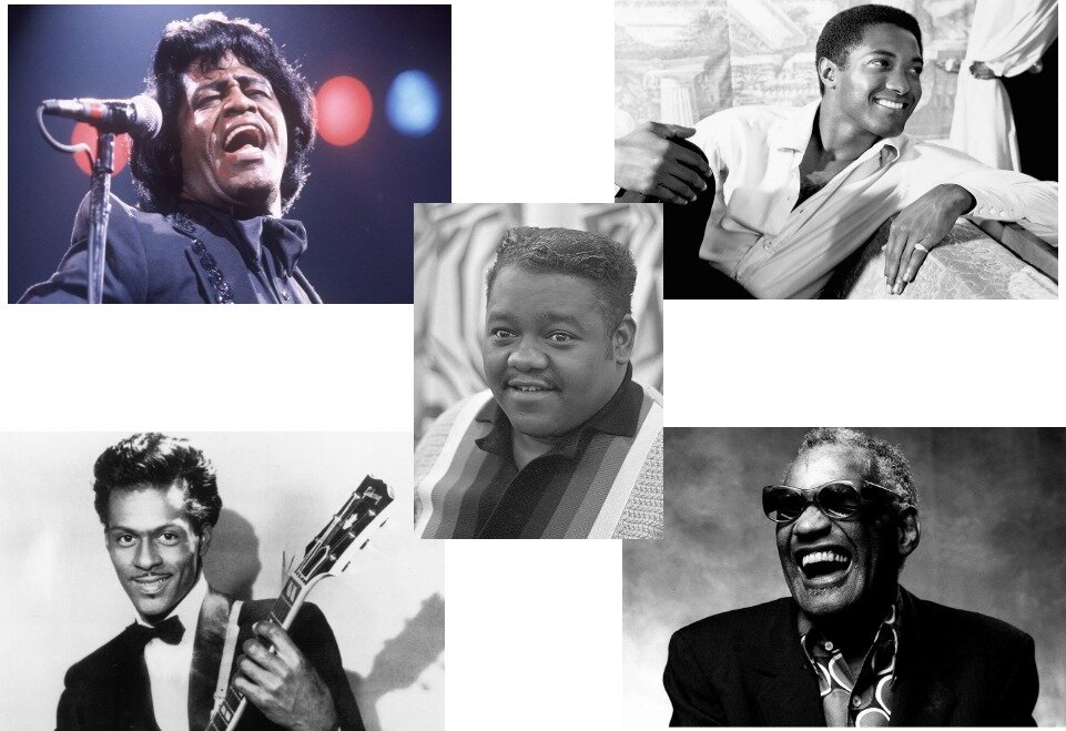 Фото музыкантов взяты в свободном доступе Яндекс.Фото. Коллаж автора