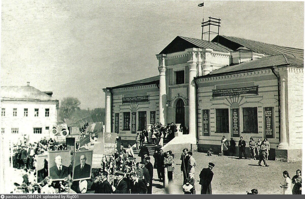 Дом В.Д. Поленова и город Таруса. Было/стало. | past_today | Дзен