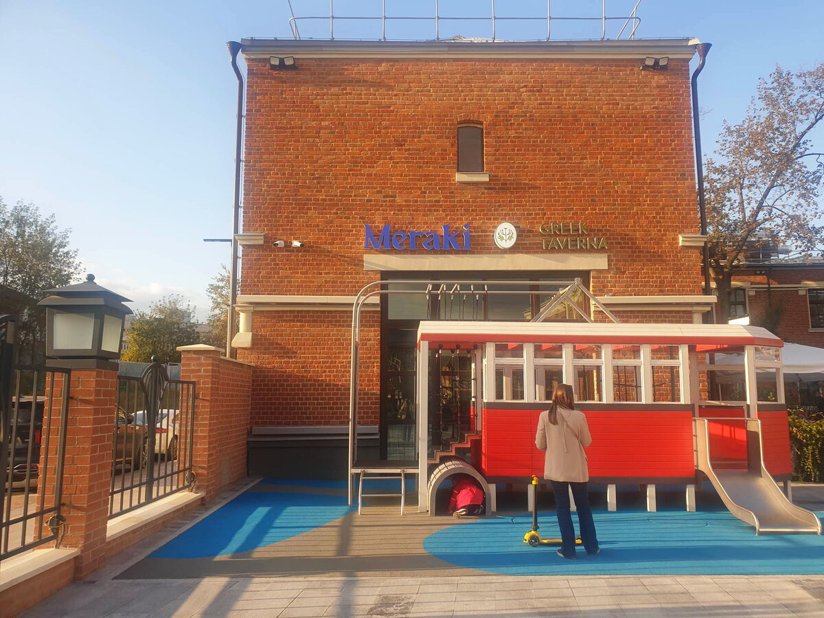 Здание ресторана Meraki