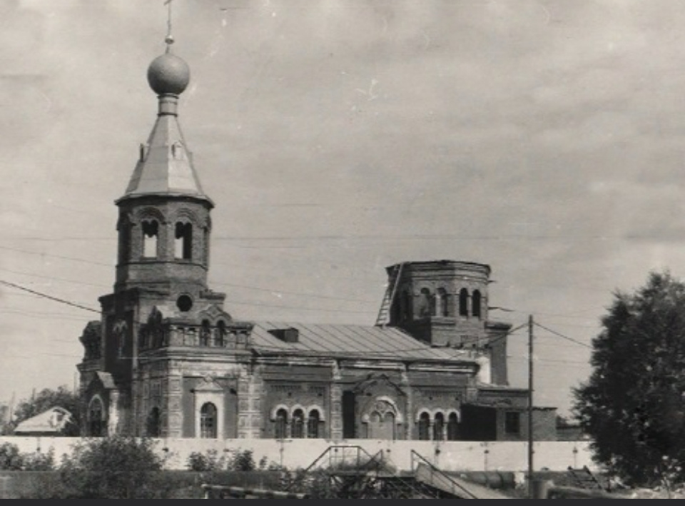 Историческое фото храма