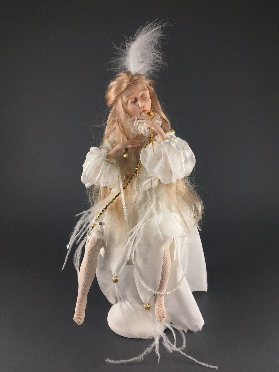 Авторская кукла «Золотая роза»