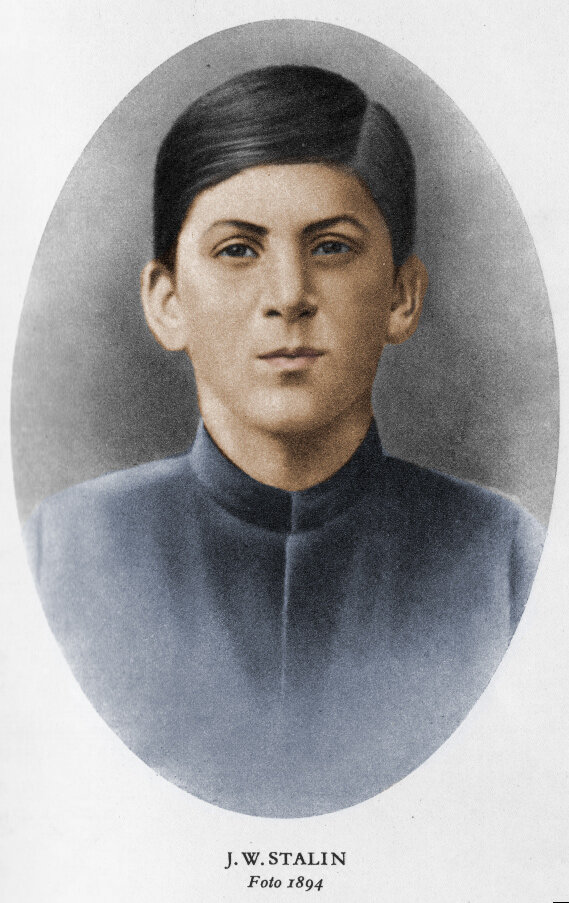 Сосо Джугашвили — ученик Тифлисской духовной семинарии (1894)