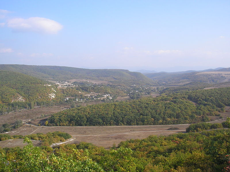 Долина р. Бодрак близ с. Трудолюбовка