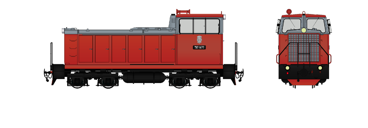 Тепловоз узкоколейный ТУ7 (1970-1986)