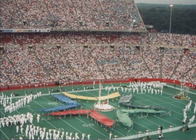 Церемония открытия универсиада в Баффало (США)