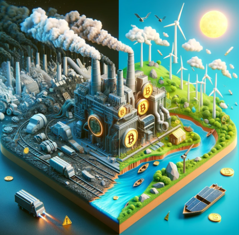 Миф о влиянии криптовалют на состояние экологии