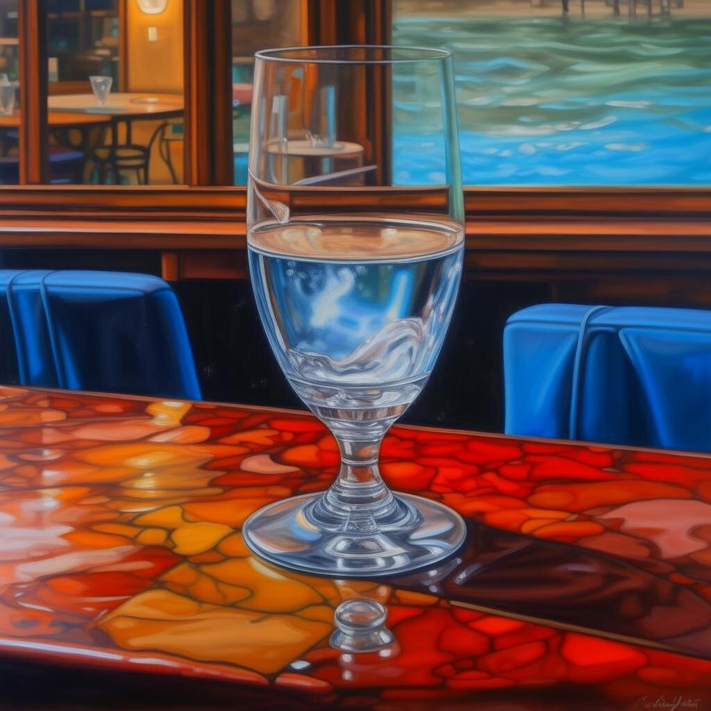 Для правильного усвоения воды организмом - нужно пить маленькими глотками, без спешки