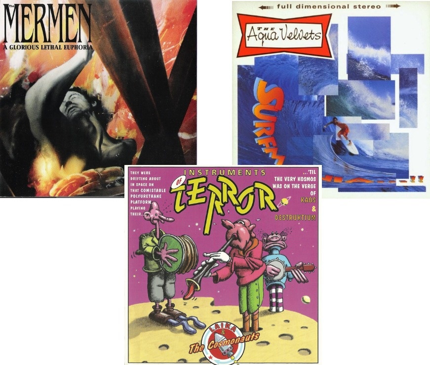 Обложки альбомов взяты на discogs.com. Коллаж автора