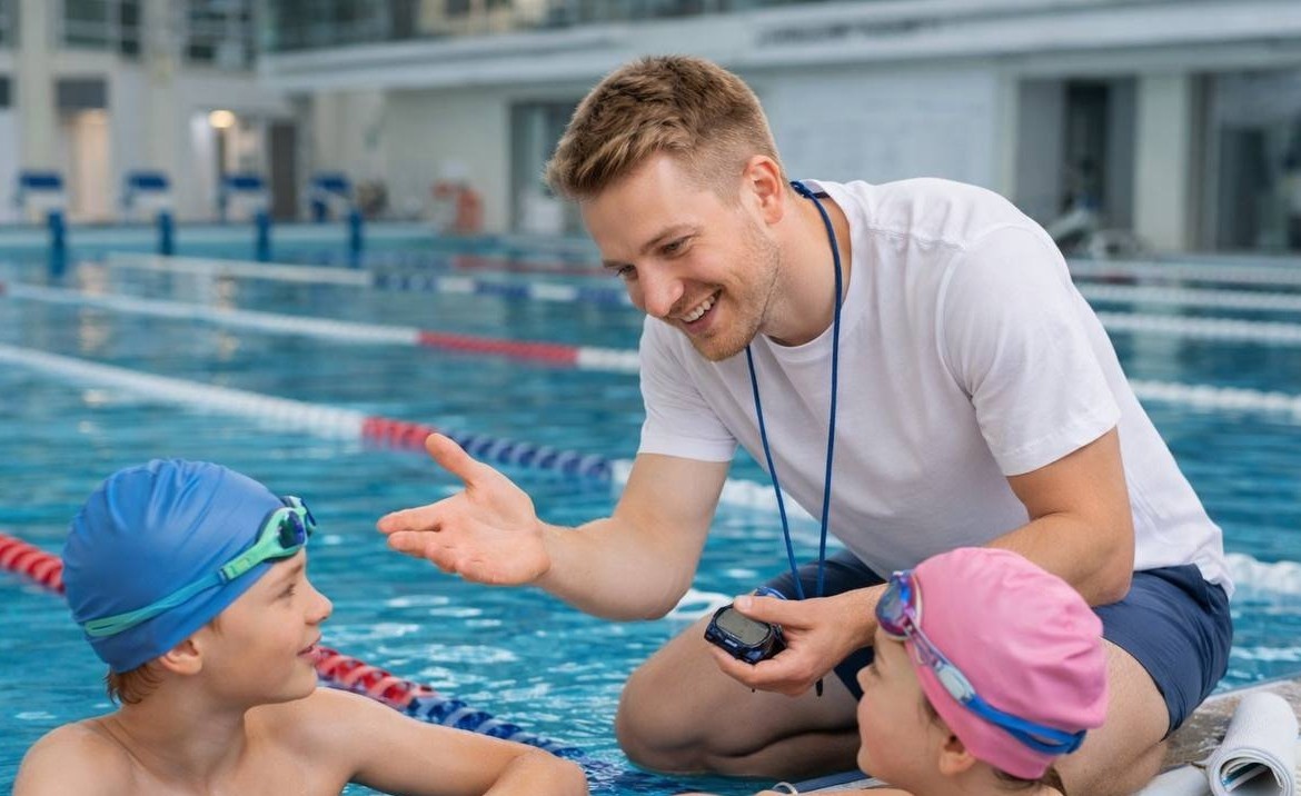 В статье расскажем, кто такой тренер по плаванию, чем он занимается (его обязанности), где можно работать и сколько зарабатывают в России.