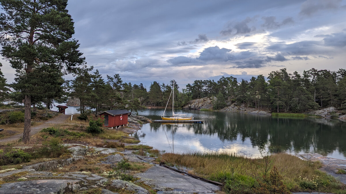 Утро в заповеднике Ämtö