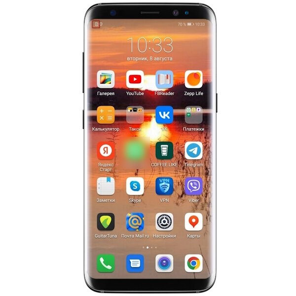 В зависимости от модели она может быть в правом верхнем, либо в левом верхнем углу. →