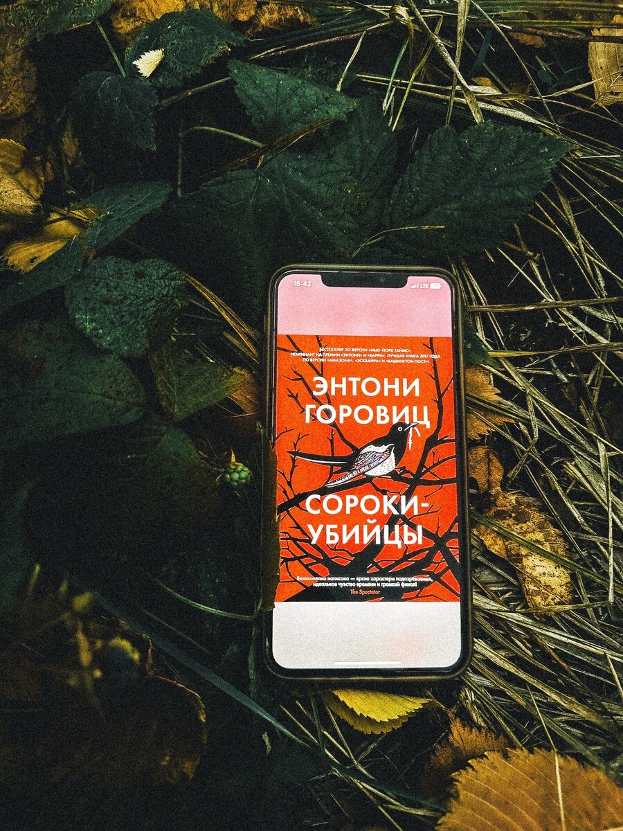 Обложка книги Энтони Горовиц "Сороки-убийцы"