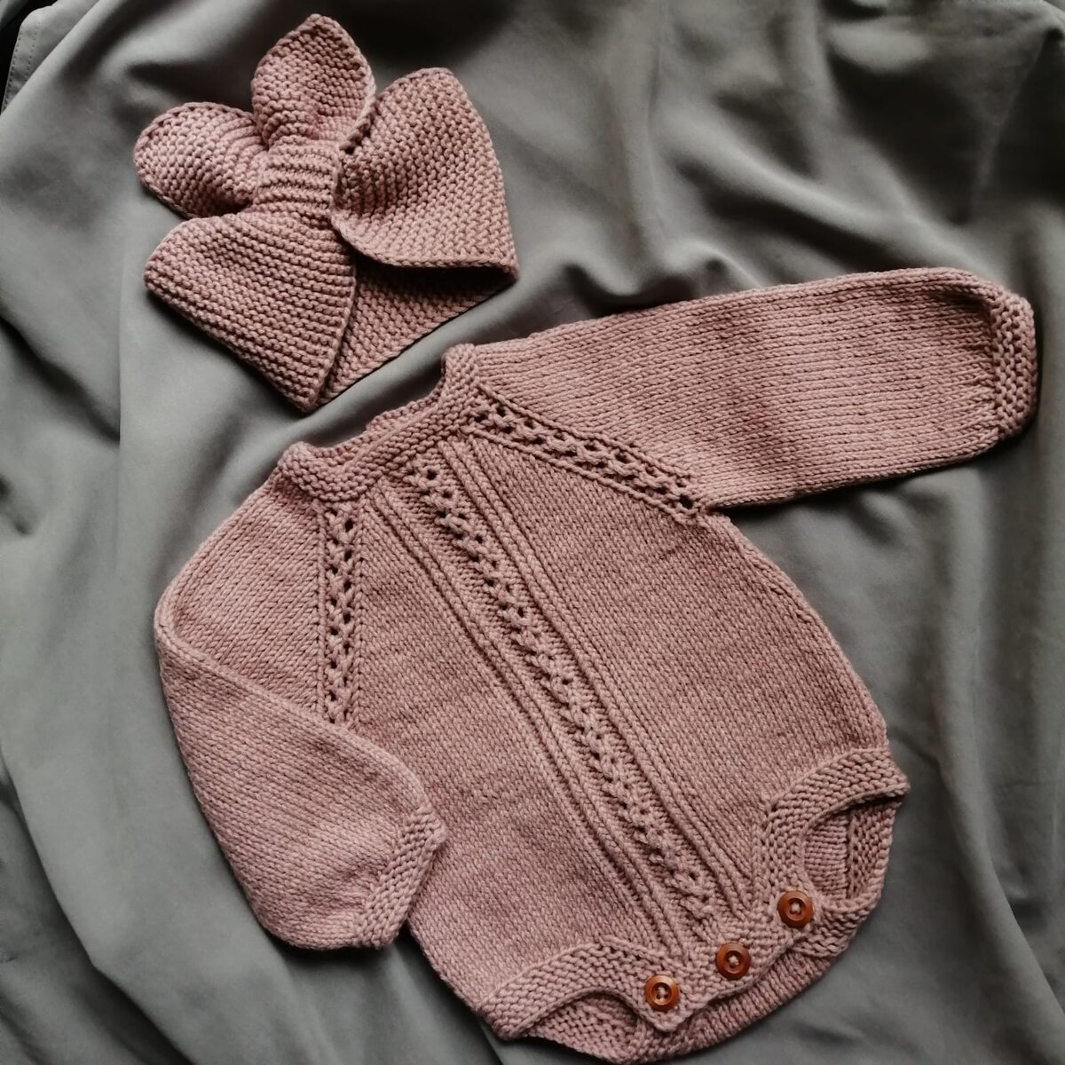 Комплект от  Мама вяжет & Katrin_KnitStyle