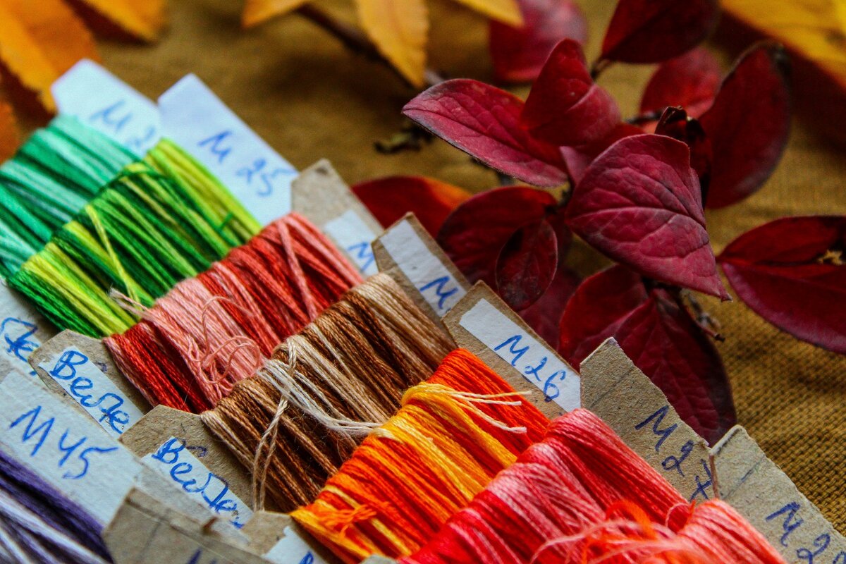 нитки меланж от Bestex