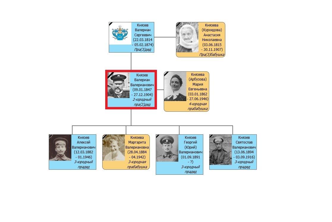 ВАЛЕРИАН ВАЛЕРИАНОВИЧ КНЯЗЕВ | История дворянского рода Князевых | Дзен