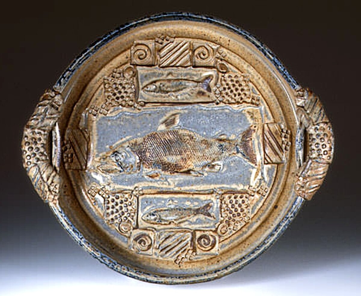 Ян Коленда, блюдо для запекания рыбы, источник sticks-n-stonesstudio.com