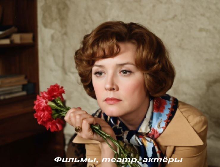 "Москва слезам не верит"(1979)(реставрация фото сделана автором канала)