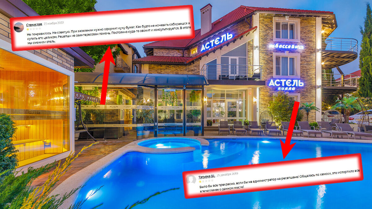 Отзывы с Яндекс.Путешествий