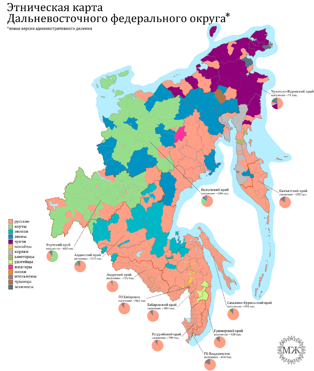 Новое административное деление России, часть 5: Дальний Восток | KapToMaHT  | Дзен